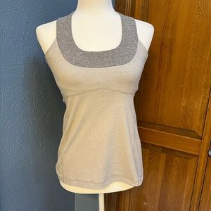 Gray Lululemon Top